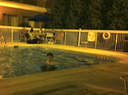 Iain took a swim Thursday evening